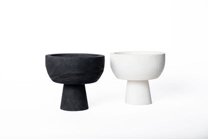 Bowl Madera Chico en Pedestal