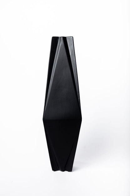 Jarron Ceramica Negro Jumbo