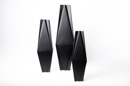 Jarron Ceramica Negro Jumbo