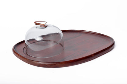 Quesera Acacia con Cloche