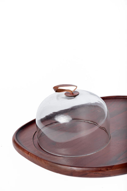 Quesera Acacia con Cloche