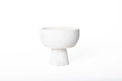 Bowl Madera Chico en Pedestal