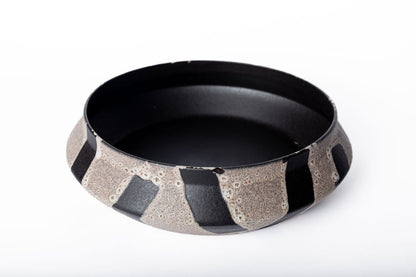 Bowl Metal Lineas Negras
