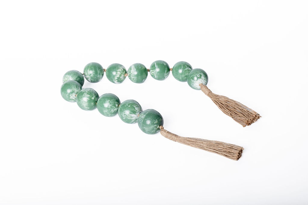 Collar Esferas Verde