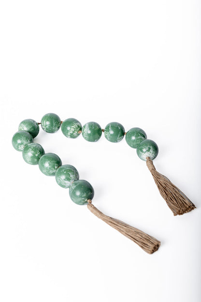 Collar Esferas Verde