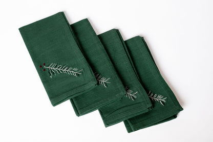 Servilletas Navidad Algodón