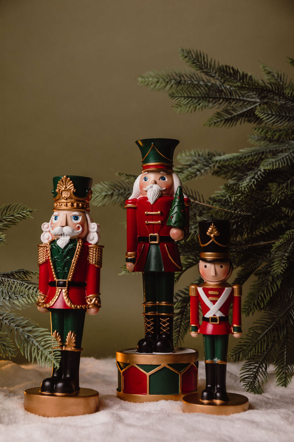 Cascanueces Rojo y Verde