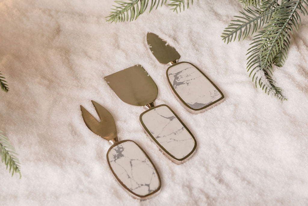 Cuchillos para Queso Marmoleado